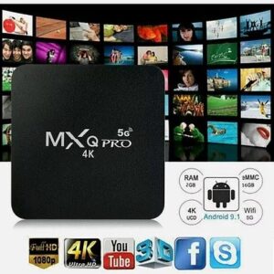 TV BOX MXQ Pro 5G Wi-Fi Android 9.0 2G/16G 4K Quad Core 3D Media Player